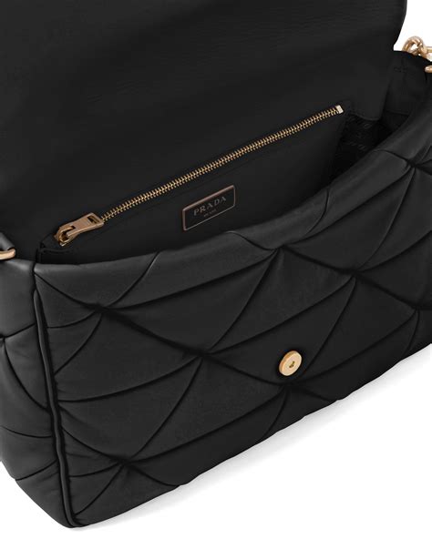 prada system nappa leather|Prada System nappa leather patchwork bag.